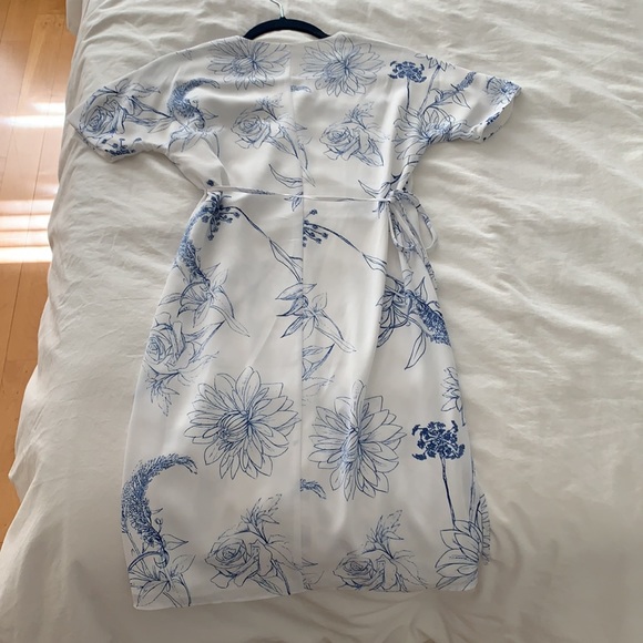Babaton Wrap Dress - WORN ONCE - Picture 3 of 3